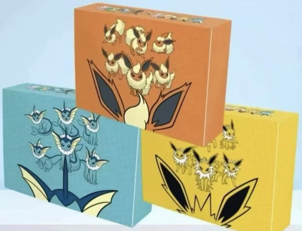 Eevee Advanced Gift Box: Vaporeon / Jolteon / Flareon — Chinese Pokémon TCG