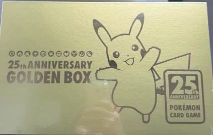 25th ANNIVERSARY GOLDEN BOX — Japanese Pokémon TCG
